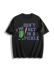 Baseball Mom for Baseball Mama Cotton T-Shirt in Black