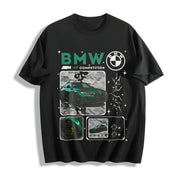 M4 Competition B M W Cotton T-Shirt in Black
