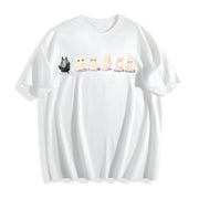 My Neighbor Totoro Cotton T-Shirt in White