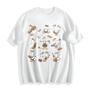 Silly Goose Woodworking Cotton T-Shirt in White