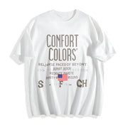 America 250th Birthday Cotton T-Shirt in White