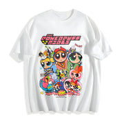 Powerpuff Girls Cotton T-Shirt in White