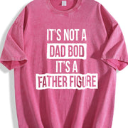 It's Not a Dad Bod It's Vintage Washed T-Shirt in Red