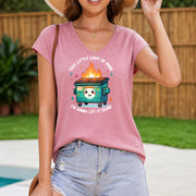 This Little Light of Mine Women's Color Cotton Tank Top in Pink
