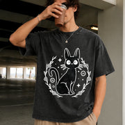 Jiji Kikis Delivery Service Vintage Washed T-Shirt in Black