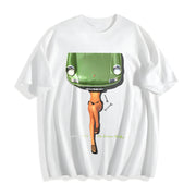 The Dream Model 911 Cotton T-Shirt in White