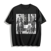 Ruby Bridges: CIVIL Rights Pioneer Cotton T-Shirt in Black