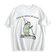 FDT Anti-ICE Frog Cotton T-Shirt in White