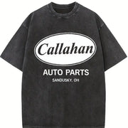 Callahan Auto Humor Saying Sarcasm Classic Movie Novelty Vintage Washed T-Shirt in Black