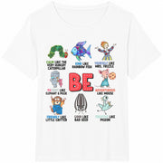 I Am Still Reading About Teacher Cotton T-Shirt in White
