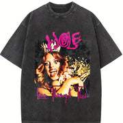 Live Through This Vintage Washed T-Shirt in Black