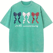 250th Anniversary USA Vintage Washed T-Shirt in Blue