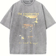 & Moisture-wicking Vintage Washed T-Shirt in Gray