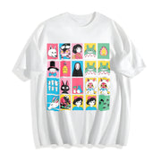 Studio Ghibli Hayao Miyazaki Studio Ghibli No Face Ghibli Cotton T-Shirt in White