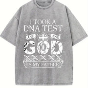 Coastal Granddaughter Vibes Sun-faded Ultra- Coastal Vintage Washed T-Shirt in Gray