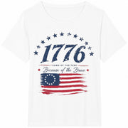 The Land of the Free Cotton T-Shirt in White