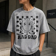 Rad Like Dad Vintage Washed T-Shirt in Gray