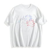 Subtle FDT July 4th Cotton T-Shirt in White