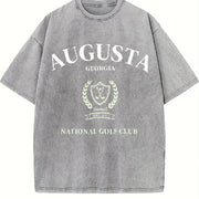 Augusta National Golf Club Vintage Washed T-Shirt in Gray