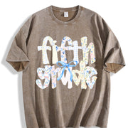 Fifth Grade Teacher Vintage Washed T-Shirt in Brown