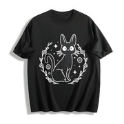 Jiji Kikis Delivery Service Cotton T-Shirt in Black