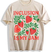 Special Education Teacher Vintage Washed T-Shirt in Beige