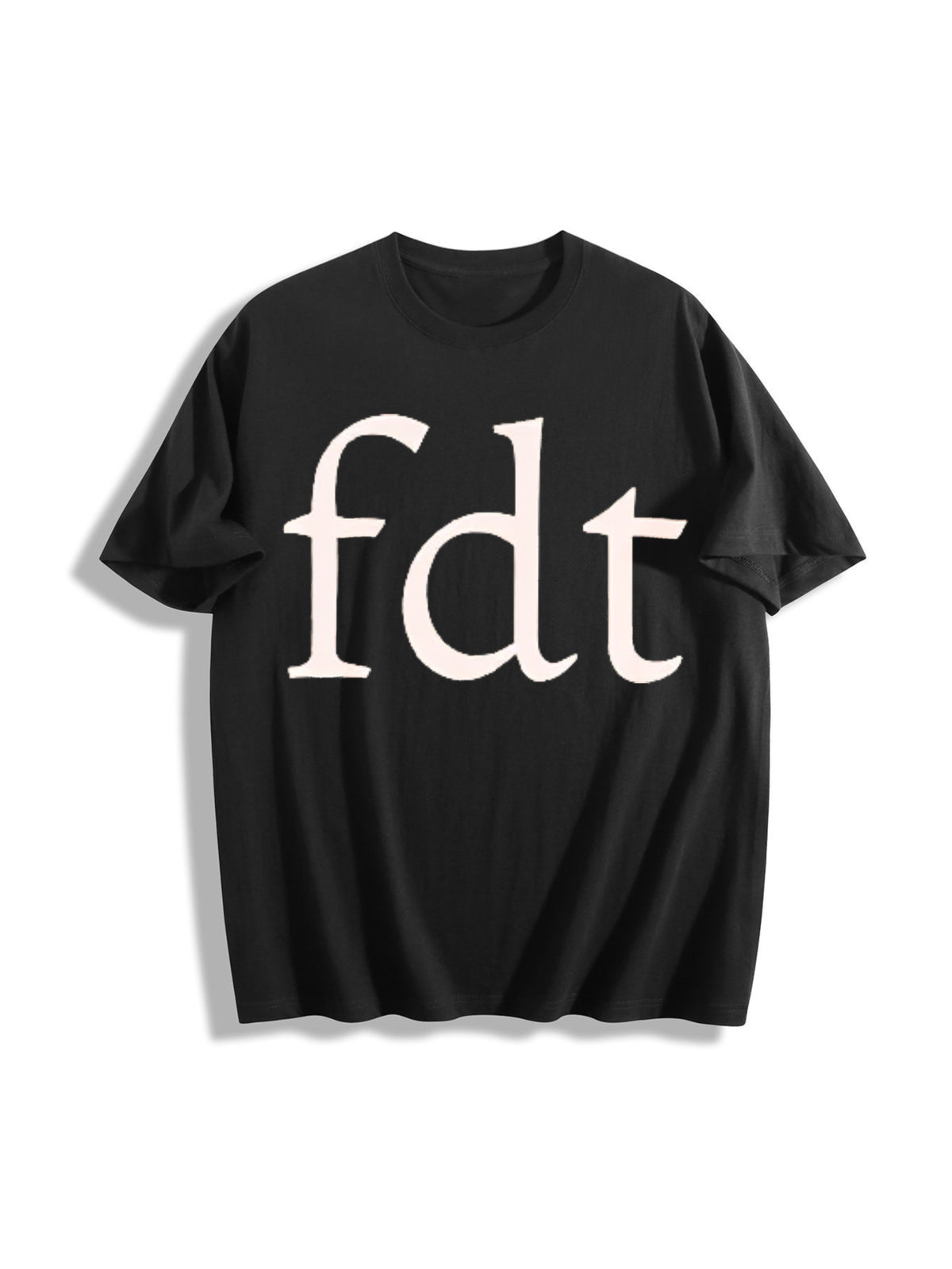 Subtle Anti Trum FDT Cotton T-Shirt in Black
