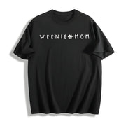® Minimalist Weenie Mom Cotton T-Shirt in Black