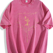 You Do Not Yield to Whatever End Vintage Washed T-Shirt in Red