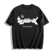 Bjork Homogenic Y2k Cotton T-Shirt in Black