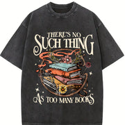 Such Thing Vintage Washed T-Shirt in Black