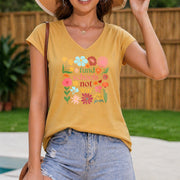 Fund Schools Not War Women's Color Cotton Tank Top in Yellow
