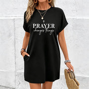 Pajamas Bathrobes Cotton T-Shirt in Black