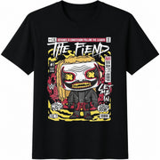 The Fiend Comic Cotton T-Shirt in Black