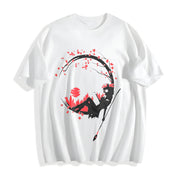 Princess Mononoke Cherry Blossom Cotton T-Shirt in White