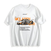 P1 GTR Cotton T-Shirt in White
