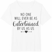 Bestie Best Friend Cotton T-Shirt in White