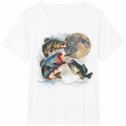 90s Largemouth Bass Cotton T-Shirt in White