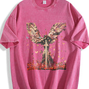 You Will Witness True Horror Vintage Washed T-Shirt in Red