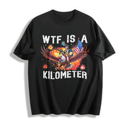 WTF Is a Kilometer Cotton T-Shirt in Black