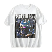 Toothless Dragon Cotton T-Shirt in White