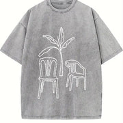 DTMF Residence Tour Vintage Washed T-Shirt in Gray