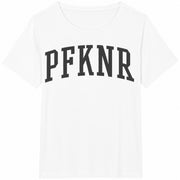 PFKNR College Letters Cotton T-Shirt in White