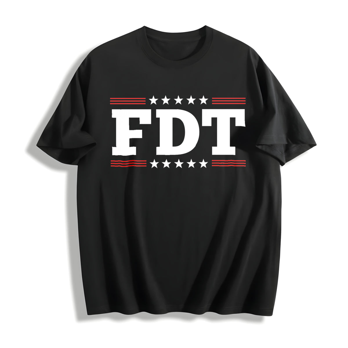 F*ck Trump Anti-trump Cotton T-Shirt in Black