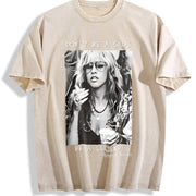 Don't Be a Be a Legend Vintage Washed T-Shirt in Beige