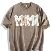 Camo Malard Duck Mama Vintage Washed T-Shirt in Brown