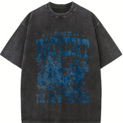 Retro I'm from the 1900s Vintage Washed T-Shirt in Black