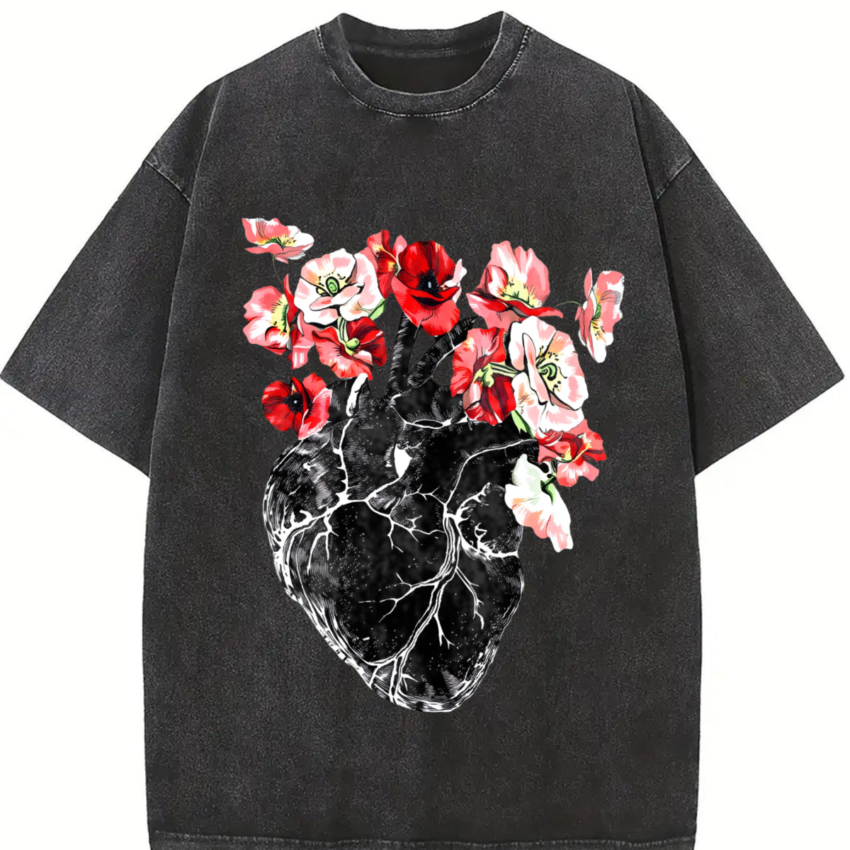 That Has Been a for the New Year with a Futuristic Vintage Washed T-Shirt in Black