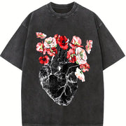 That Has Been a for the New Year with a Futuristic Vintage Washed T-Shirt in Black