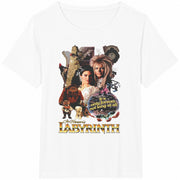 Labyrinth Movie Cotton T-Shirt in White